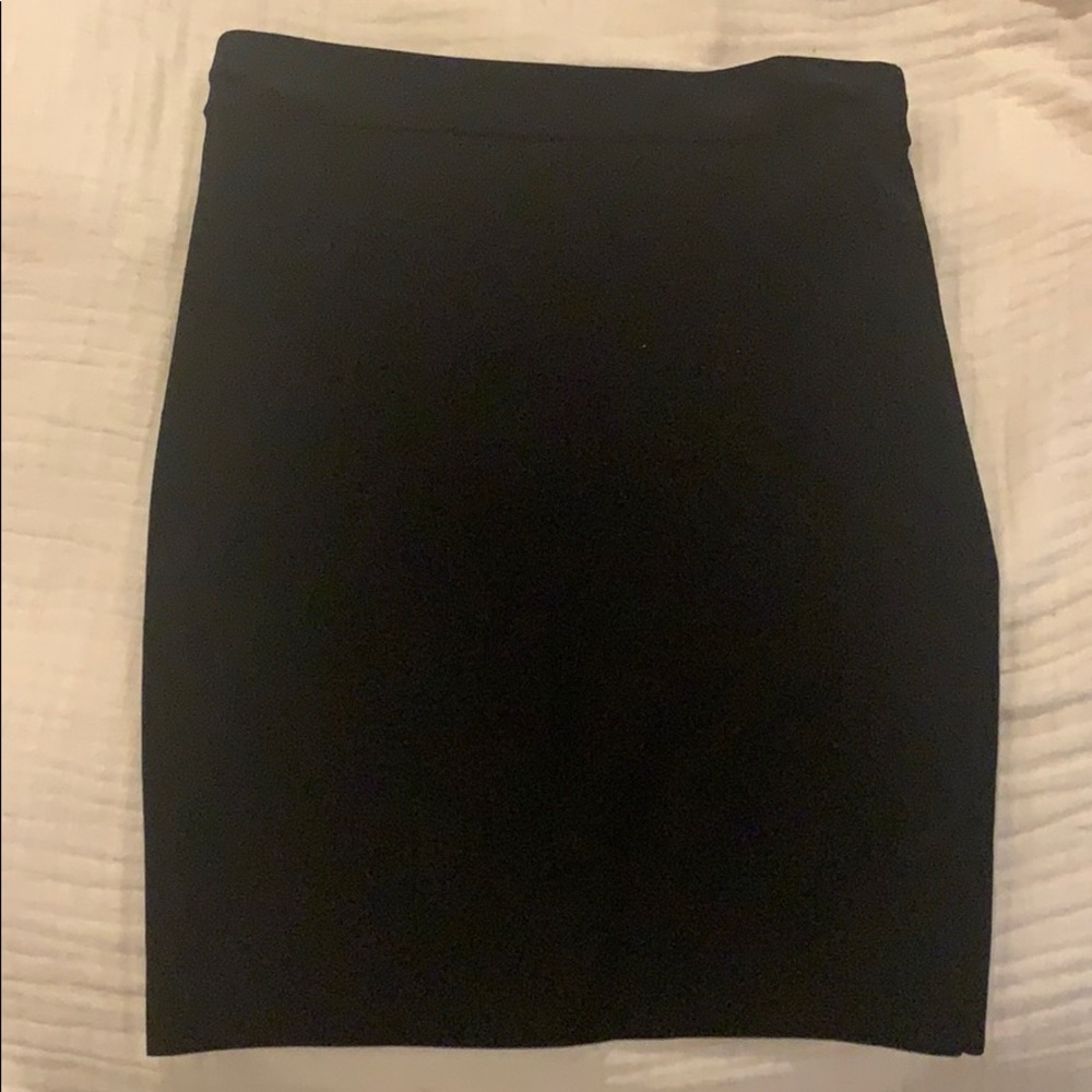 T by Alexander Wang Black Bodycon Skirt